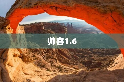 帅客1.6:专为时尚达人而生的终极选择 帅客1.6:专为时尚达人而生的终极选择