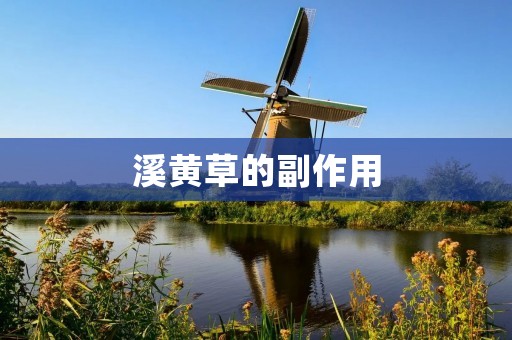 溪黄草的副作用:了解这些重要信息,保护你的健康