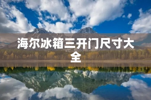海尔冰箱三开门尺寸大全:为您带来更多选择 海尔冰箱三开门尺寸大全:为您带来更多选择