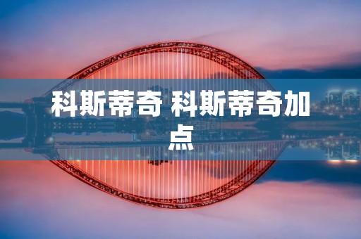 科斯蒂奇 科斯蒂奇加点