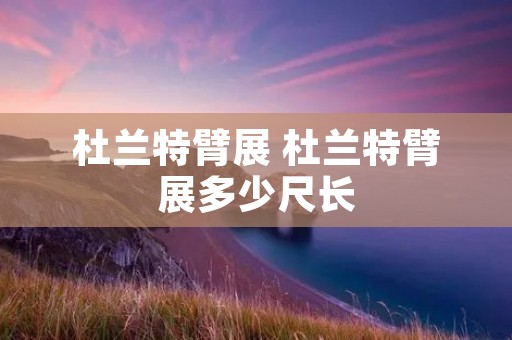 杜兰特臂展 杜兰特臂展多少尺长