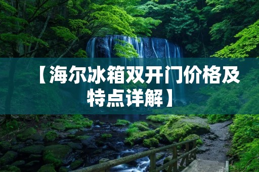 【海尔冰箱**门价格及特点详解】