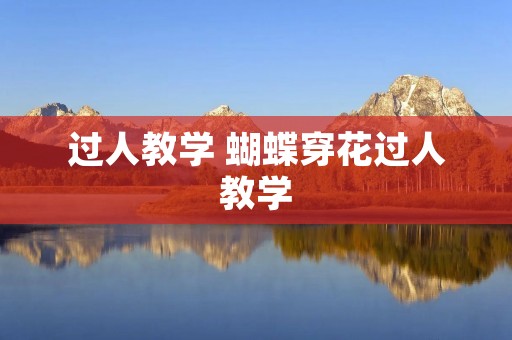过人教学 蝴蝶穿花过人教学 过人教学 蝴蝶穿花过人教学