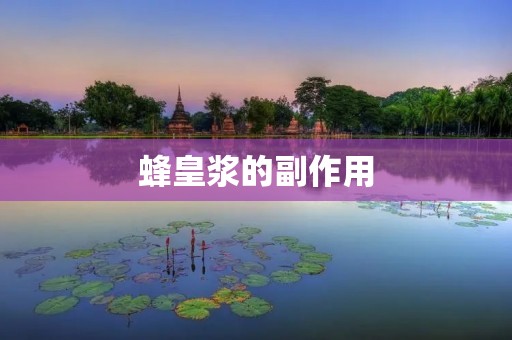 蜂皇浆的副作用:详细描述