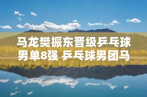 马龙樊振东晋级乒乓球男单8强 乒乓球男团马龙对樊振东