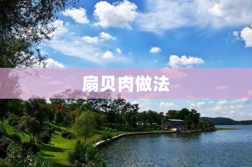 扇贝肉做法：美味佳肴尽在家中厨房