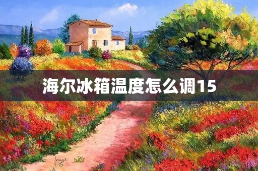 海尔冰箱温度怎么调15：详细解析
