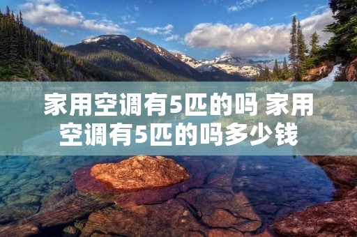 家用空调有5匹的吗 家用空调有5匹的吗多少钱
