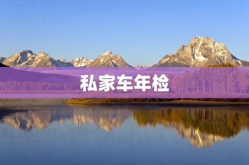 私家车年检:为什么必不可少? 私家车年检:为什么必不可少?