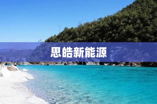 思皓新能源：引领能源转型的绿色先锋