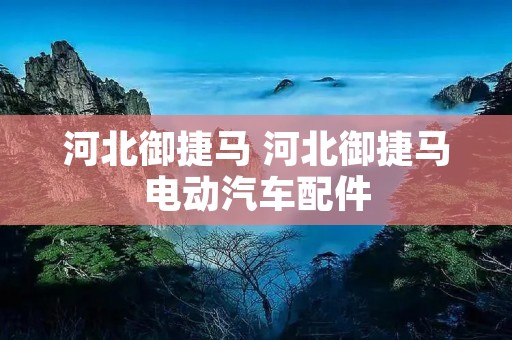 河北御捷马 河北御捷马电动汽车配件 河北御捷马 河北御捷马电动汽车配件