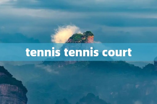 tennis tennis court tennis tennis court