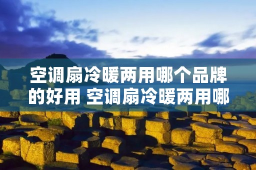 空调扇冷暖两用哪个品牌的好用 空调扇冷暖两用哪个品牌的好用知乎