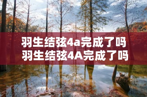 羽生结弦4a完成了吗 羽生结弦4A完成了吗?