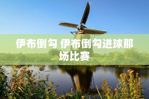 伊布倒勾 伊布倒勾进球那场比赛