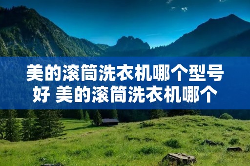 美的滚筒洗衣机哪个型号好 美的滚筒洗衣机哪个型号好?