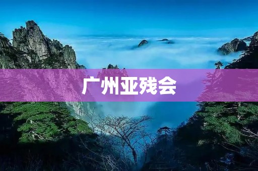 广州亚残会：为残疾人壮大自信、开启新生活的平台