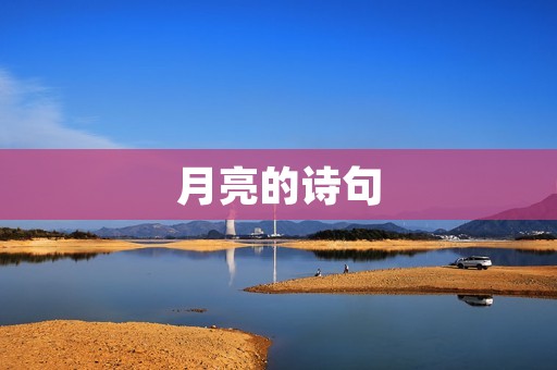 月亮的诗句:月色如水,皎洁如银