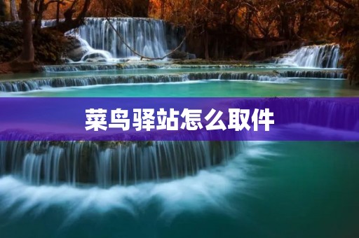 菜鸟驿站怎么取件：一站式便利的取件服务