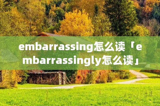 embarrassing怎么读「embarrassingly怎么读」