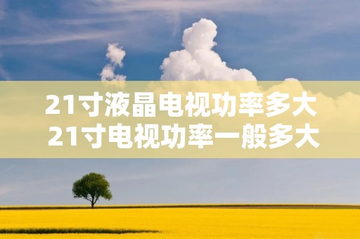 21寸液晶电视功率多大 21寸电视功率一般多大