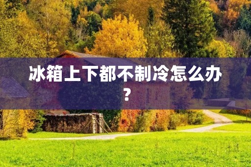 冰箱上下都不制冷怎么办？