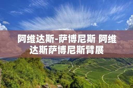 阿维达斯-萨博尼斯 阿维达斯萨博尼斯臂展