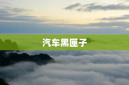 汽车黑匣子:保障行车安全的智能助手 汽车黑匣子:保障行车安全的智能助手