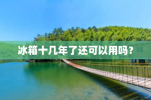 冰箱十几年了还可以用吗? 冰箱十几年了还可以用吗?