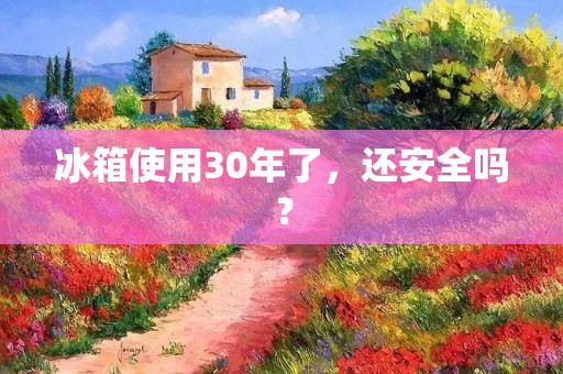 冰箱使用30年了，还安全吗？