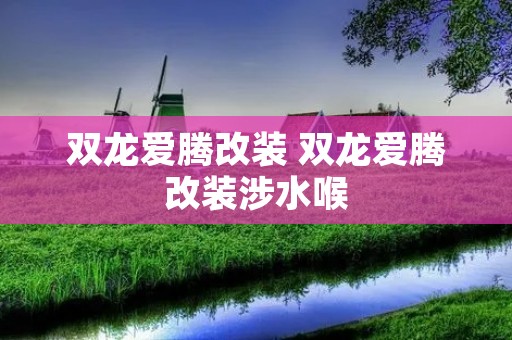 双龙爱腾改装 双龙爱腾改装涉水喉