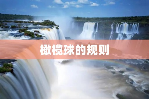 橄榄球的规则 橄榄球的规则