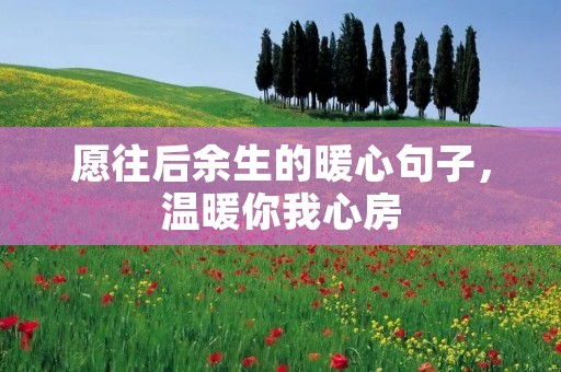 愿往后余生的暖心句子,温暖你我心房