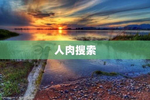 人肉搜索:揭开信息的神秘面纱