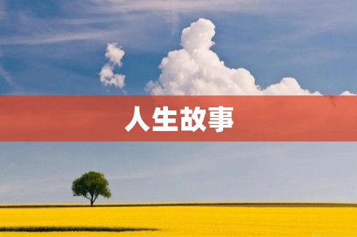 人生故事:平凡中的不平凡