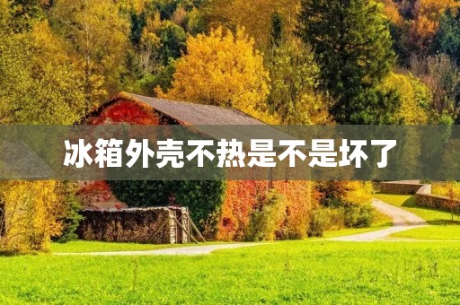 冰箱外壳不热是不是坏了:详细解读 冰箱外壳不热是不是坏了:详细解读