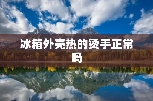 冰箱外壳热的烫手正常吗 冰箱外壳热的烫手正常吗