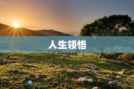 人生领悟:追寻内心的真实