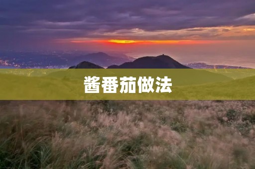 酱番茄做法:口感鲜美的家常美食 酱番茄做法:口感鲜美的家常美食