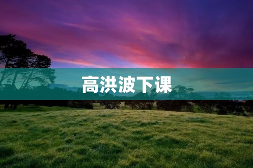 高洪波下课:中国足球的新篇章 高洪波下课:中国足球的新篇章