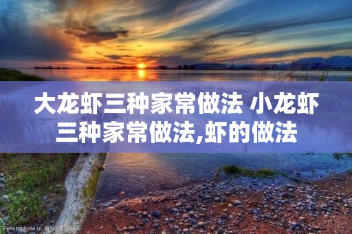 大龙虾三种家常做法 小龙虾三种家常做法,虾的做法