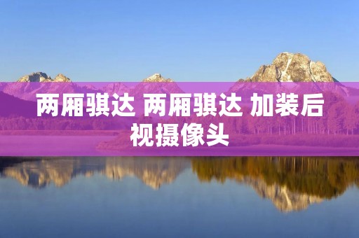 两厢骐达 两厢骐达 加装后视摄像头 两厢骐达 两厢骐达 加装后视摄像头