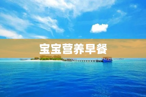 宝宝营养早餐:为宝宝健康成长提供均衡营养