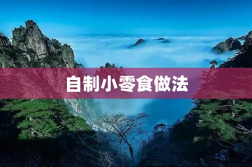 自制小零食做法:简单快捷的美味享受 自制小零食做法:简单快捷的美味享受