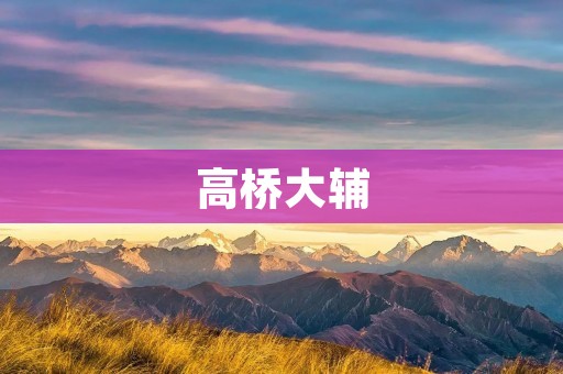 高桥大辅：探索创新与艺术的融合之路