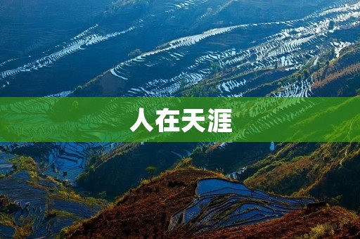 人在天涯:追寻未知的边界