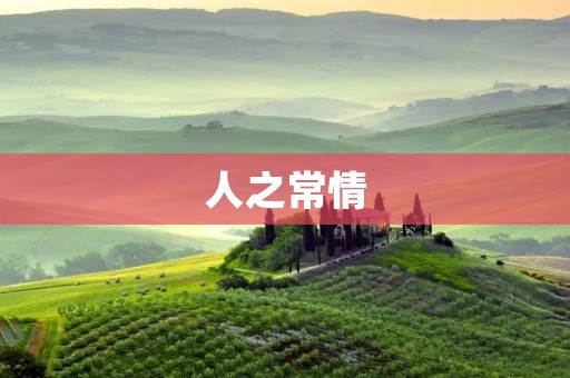人之常情:情感的纷繁复杂