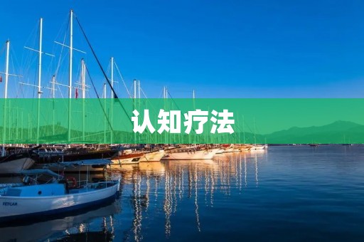 认知疗法：重塑思维模式，改善心理健康