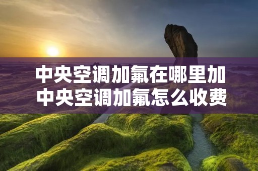 中央空调加氟在哪里加 中央空调加氟怎么收费标准 中央空调加氟在哪里加 中央空调加氟怎么收费标准