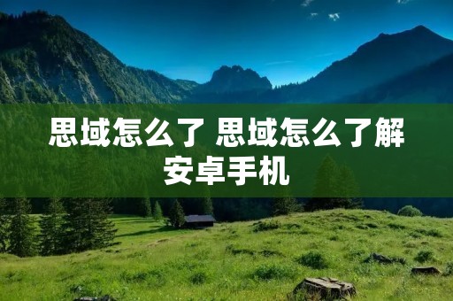 思域怎么了 思域怎么了解安卓手机